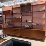 Poul Cadovius by Royal System vintage modulair wandsysteem, Gebruikt, 200 cm of meer, 300 cm of meer, Ophalen of Verzenden