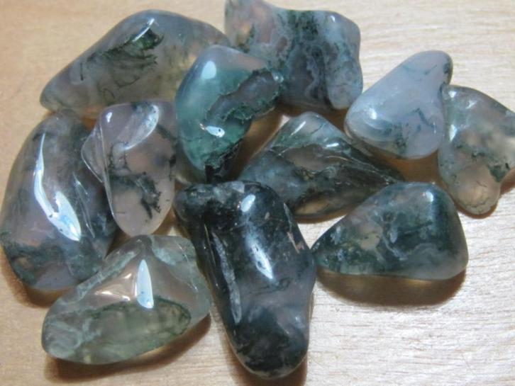 ed. 4x 50Kt edelstenen MOSAGAAT (2), Sieraden, Tassen en Uiterlijk, Edelstenen, Nieuw, Verzenden