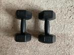 2 Halters 2kg per stuk. Prijs is voor beiden., Ophalen, Zo goed als nieuw, Armen, Halterset