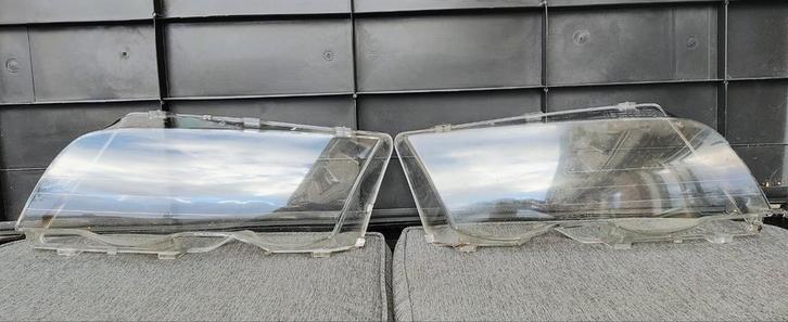 BMW E46 coupé / cabrio pré facelift koplamp glazen, Auto-onderdelen, Verlichting, BMW, Gebruikt, Ophalen of Verzenden