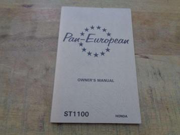 Honda ST-1100 Pan European - Handleiding - Owners Manual beschikbaar voor biedingen