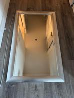 Luxe Spiegel Chrome-rand - 102x62cm, Ophalen, Minder dan 50 cm, Zo goed als nieuw, Minder dan 100 cm