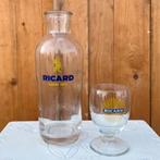 Waterfles Ricard fles Frankrijk origineel met glas SET, Verzamelen, Merken en Reclamevoorwerpen, Gebruikt, Ophalen of Verzenden