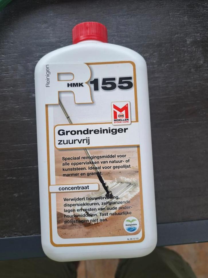 HMK R155 Grondreiniger Zuurvrij - Natuursteen Reiniger, Doe-het-zelf en Verbouw, Verf, Beits en Lak, Nieuw, Beits, Minder dan 5 liter
