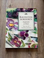 Kruissteek Borduren - Inspiratie in Kleur, Ophalen of Verzenden, Gebruikt, Handborduren, Patroon