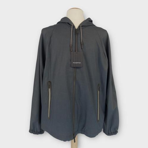 NIEUW Ermenegildo Zegna Wol en Zijde jas 3XL €2.790, Kleding | Heren, Jassen | Zomer, Nieuw, Overige maten, Ophalen of Verzenden
