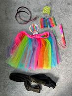Rokje en accessoires voor een neon fluor feestje, Ophalen of Verzenden, Zo goed als nieuw, Meisje