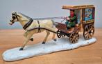 Kerstdorp Lemax Baker's wagon horse carriage, Diversen, Kerst, Ophalen, Zo goed als nieuw