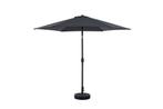 Feel furniture – Parasol – Kantelbaar – 3 meter – Donkergrij, Tuin en Terras, Ophalen of Verzenden, Nieuw, Kantelbaar