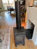Alles brander set inc rvs pijp nieuw nieuw, Ophalen of Verzenden, Zo goed als nieuw, Hout, Houtkachel