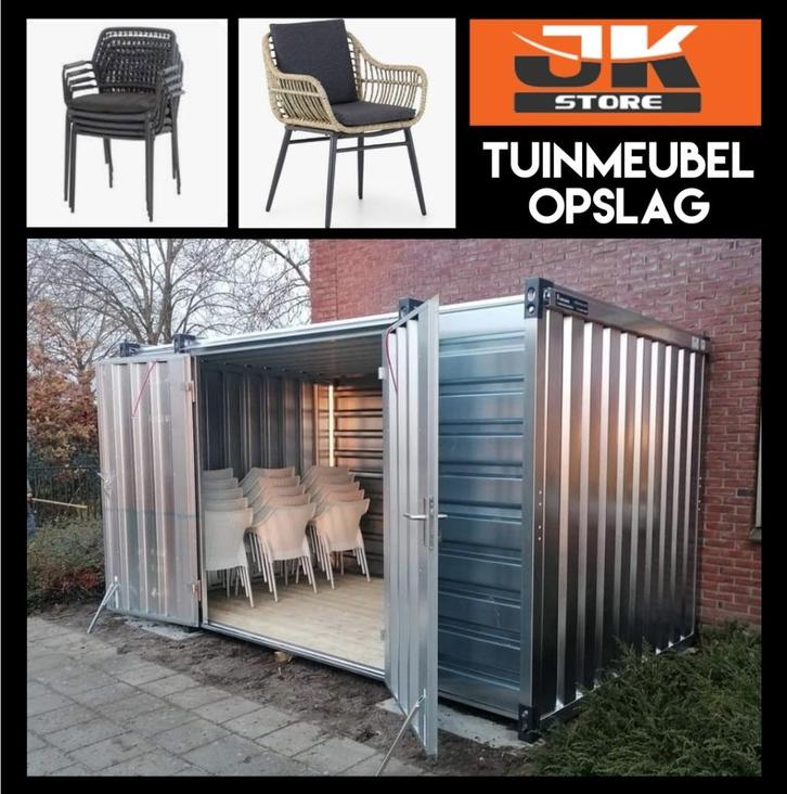 tuinmeubel opslag/tuinberging/snelbouwcontainer/kovobel, Tuin en Terras, Tuinsets en Loungesets, Nieuw, Rvs, Ophalen of Verzenden