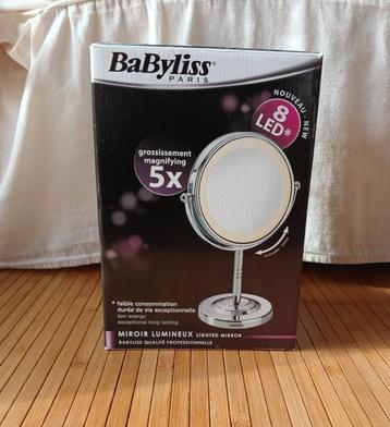 NIEUW, make-up spiegel, smink spiegel 5x vergroot, met LED beschikbaar voor biedingen