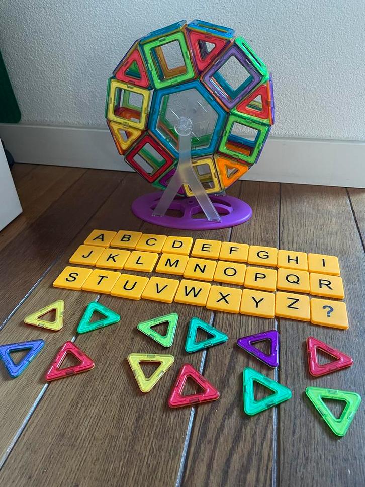 Magnetenset Condis Reuzenrad - Educatief Speelgoed, Kinderen en Baby's, Speelgoed | Educatief en Creatief, Zo goed als nieuw, Bouwen