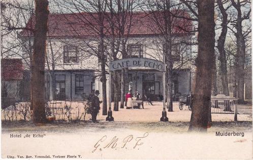 MUIDERBERG     HOTEL de ECHO, Verzamelen, Ansichtkaarten | Nederland, Verzenden