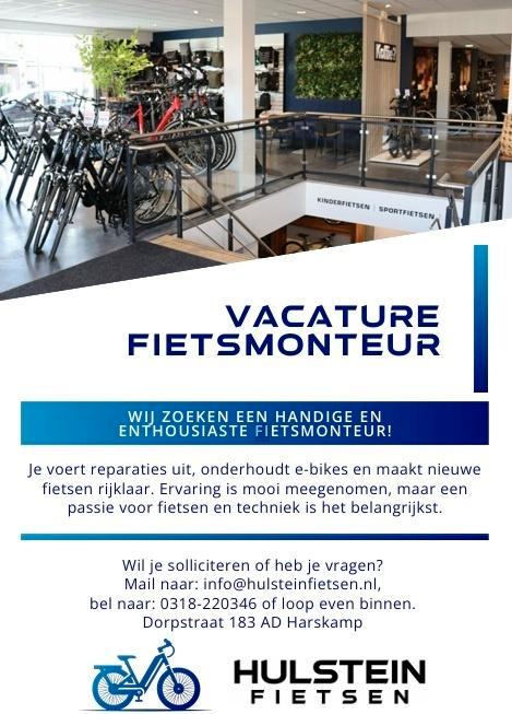 Fietsmonteur gezocht!, Vacatures, Vacatures | Techniek, MBO, Starter, Vast contract, 33 - 40 uur