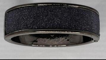 ZILVERKLEURIG MOOIE GLIMMENDE GLITTER ARMBAND beschikbaar voor biedingen