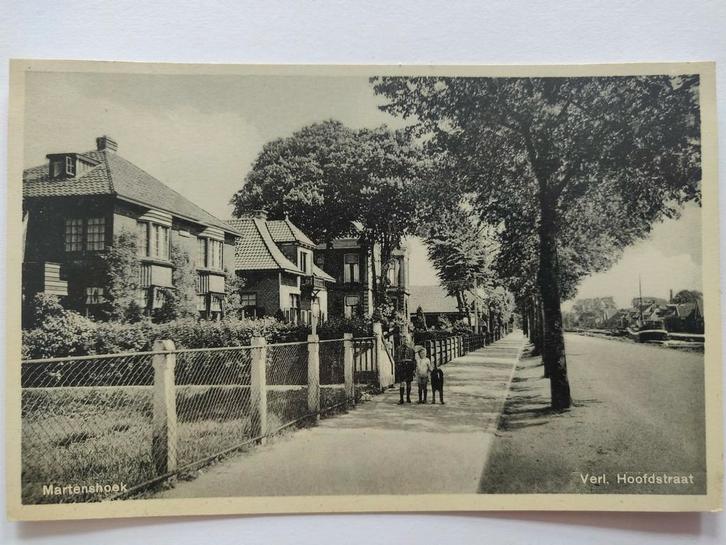 J1242 Martenshoek, Verzamelen, Ansichtkaarten | Nederland, Noord-Holland, 1920 tot 1940, Ophalen of Verzenden