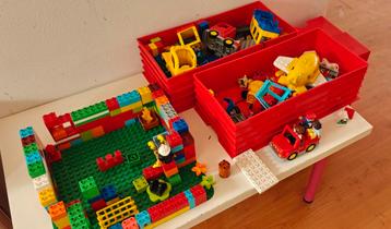Lego Duplo verzameling voor jong en oud! beschikbaar voor biedingen