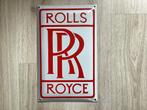 ROLLS ROYCE emaille dealer schild, reclame bord, Ophalen of Verzenden, Zo goed als nieuw, Reclamebord