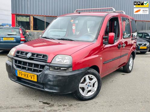 Fiat Doblò 1.2 SX // PDC / DAKDRAGERS / APK / NAP, Auto's, Fiat, Bedrijf, Te koop, Doblo, ABS, Airbags, Centrale vergrendeling
