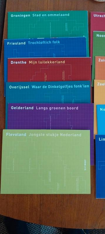 Provincievelletjes compleet beschikbaar voor biedingen