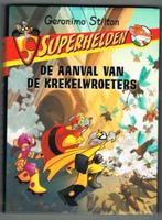 Geronimo Stilton - de aanval van de Krekelwroeters, Ophalen of Verzenden, Zo goed als nieuw, Fictie algemeen