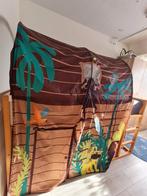 Ikea KURA bed met tent, Kinderen en Baby's, Kinderkamer | Bedden, Ophalen, Gebruikt, Hoogslaper of Stapelbed, 70 tot 85 cm