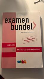 Examenbundel vwo Maatschappijwetenschappen, Ophalen of Verzenden, Zo goed als nieuw, VWO, Overige vakken