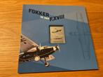 Nederland zilveren postzegel Fokker De Snip in mapje, Postzegels en Munten, Postzegels | Nederland, Verzenden, Na 1940, Postfris