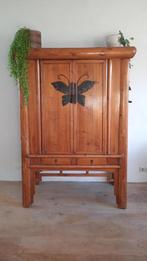 Chinese vlinderkast, Ophalen