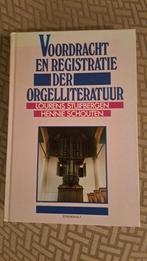 Voordracht en registratie der orgelliteratuur., Instrument, Ophalen of Verzenden, Zo goed als nieuw, Meerdere auteurs