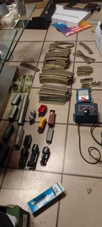 Mooie set Märklin treinen, rails wagons enz. teab, Hobby en Vrije tijd, Märklin, Wisselstroom, Wagon, Ophalen of Verzenden