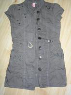 Shoeby Jills legergroen jurkje xs=128, Kinderen en Baby's, Kinderkleding | Maat 128, Ophalen of Verzenden, Zo goed als nieuw, Jurk of Rok