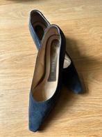 Peter kaiser pump maat 38 blauw leer zgan, Peter Kaiser, Pumps, Blauw, Ophalen of Verzenden
