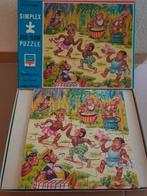 vintage houten puzzel simplex 35 stukjes, Antiek en Kunst, Antiek | Speelgoed, Ophalen of Verzenden