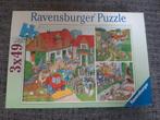 3 delige puzzel thema boerderij, Ophalen of Verzenden, Zo goed als nieuw