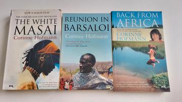 The White Masai (Part 1, 2 and 3) by Corinne Hofmann beschikbaar voor biedingen