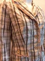 Roze groen geruit blazer jasje van Bandolera maat 40, Maat 38/40 (M), Ophalen of Verzenden, Zo goed als nieuw, Jasje