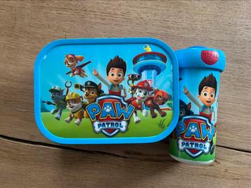 Broodtrommel en beker Mepal - Paw patrol beschikbaar voor biedingen