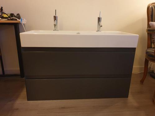 Badmeubel donkerblauw, Huis en Inrichting, Badkamer | Badkamermeubels, Nieuw, Wasbak of Wastafel, Minder dan 100 cm, 50 tot 100 cm