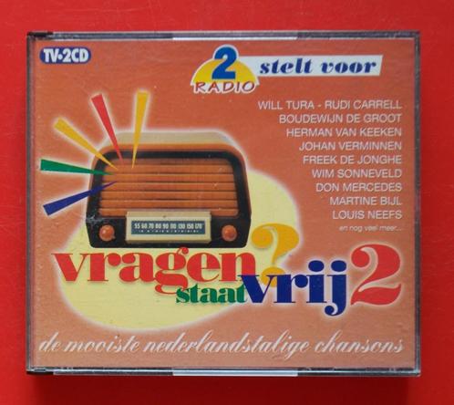 2cd Radio 2 stelt voor Vragen staat vrij 2 Vlaams Marva, Cd's en Dvd's, Cd's | Verzamelalbums, Nederlandstalig, Boxset, Ophalen of Verzenden