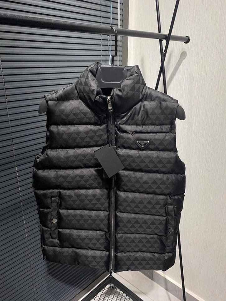 Prada body warmer, Kleding | Heren, Bodywarmers, Zo goed als nieuw, Zwart, Ophalen of Verzenden