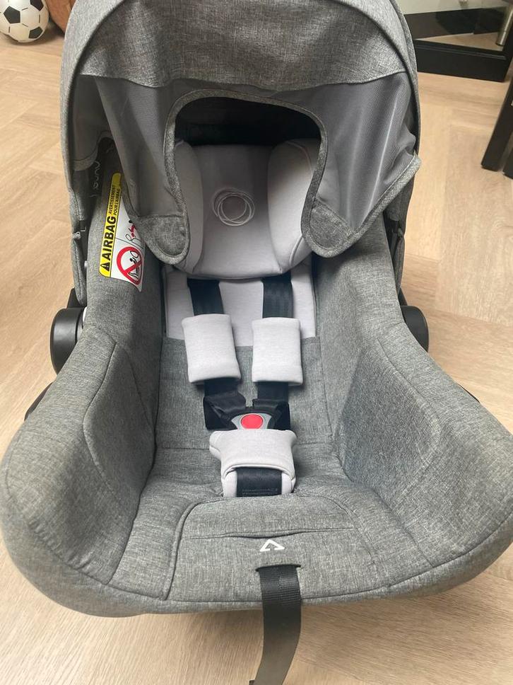 Bugaboo Turtle Air by Nuna Autostoel, Kinderen en Baby's, Autostoeltjes, Zo goed als nieuw, Overige merken, 0 t/m 13 kg, Autogordel