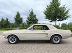 Ford Mustang HARDTOP 289 V8 COUPE C CODE! (bj 1967), Auto's, Oldtimers, Automaat, Zwart, Beige, Origineel Nederlands