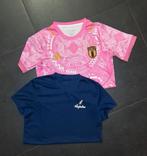 T-shirts Set - Roze Italia & Blauw Australian, Overige kleuren, Ophalen of Verzenden, Zo goed als nieuw, Adidas