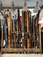 Vintage ski, oude ski's, houten ski set, après ski decoratie, Antiek en Kunst, Ophalen