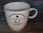 🌹the artisan kitchen mok no:2🌹, Huis en Inrichting, Keuken | Servies, Verzenden, Zo goed als nieuw, Overige stijlen, Kop(pen) en/of Schotel(s)