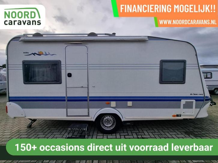HOBBY DE LUXE EASY 460 UFE MOVER + ZAKLUIFEL + VOORTENT, Caravans en Kamperen, Caravans, Bedrijf, tot en met 4, 1000 - 1250 kg