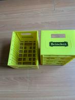 2 Heineken CD Kratten - Geel, Doe-het-zelf en Verbouw, Kratten en Dozen, Ophalen of Verzenden