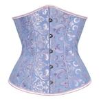 Blauw korset bustier corset waist trainer dames vrouwen, Blauw, Body of Korset, Verzenden